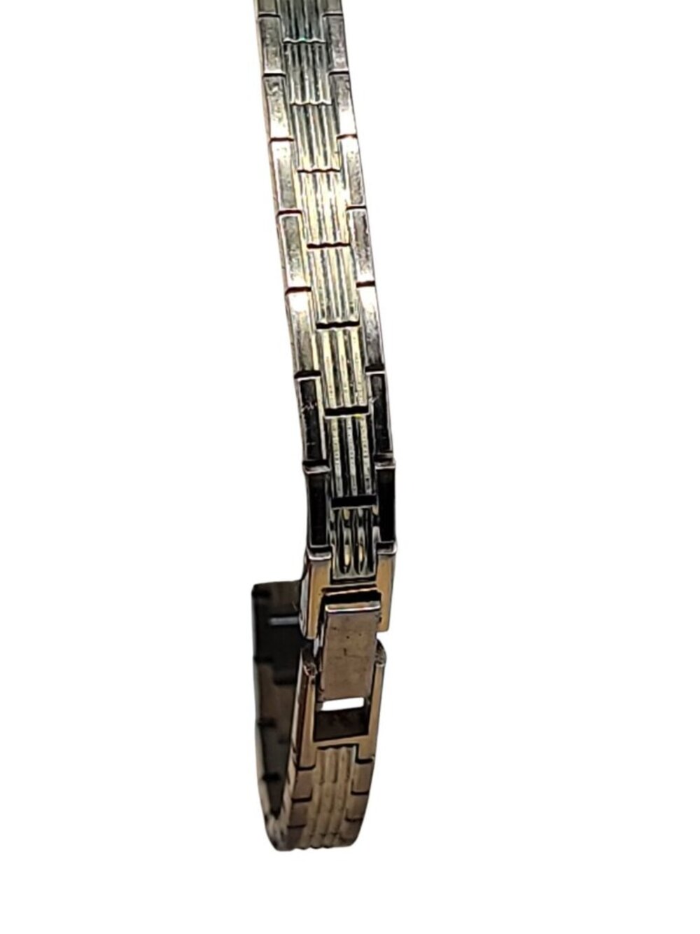 Jules Jurgensen Ladies Watch VTG 3208CH Diamond Accent 30mm Gold Plated 7" - Picture 14 of 16